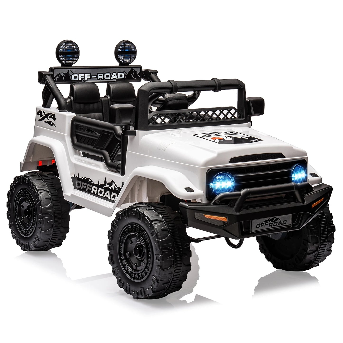 12V Kids Ride On Truck With Remote And Bluetooth LED Lights - The Best Assortments 25