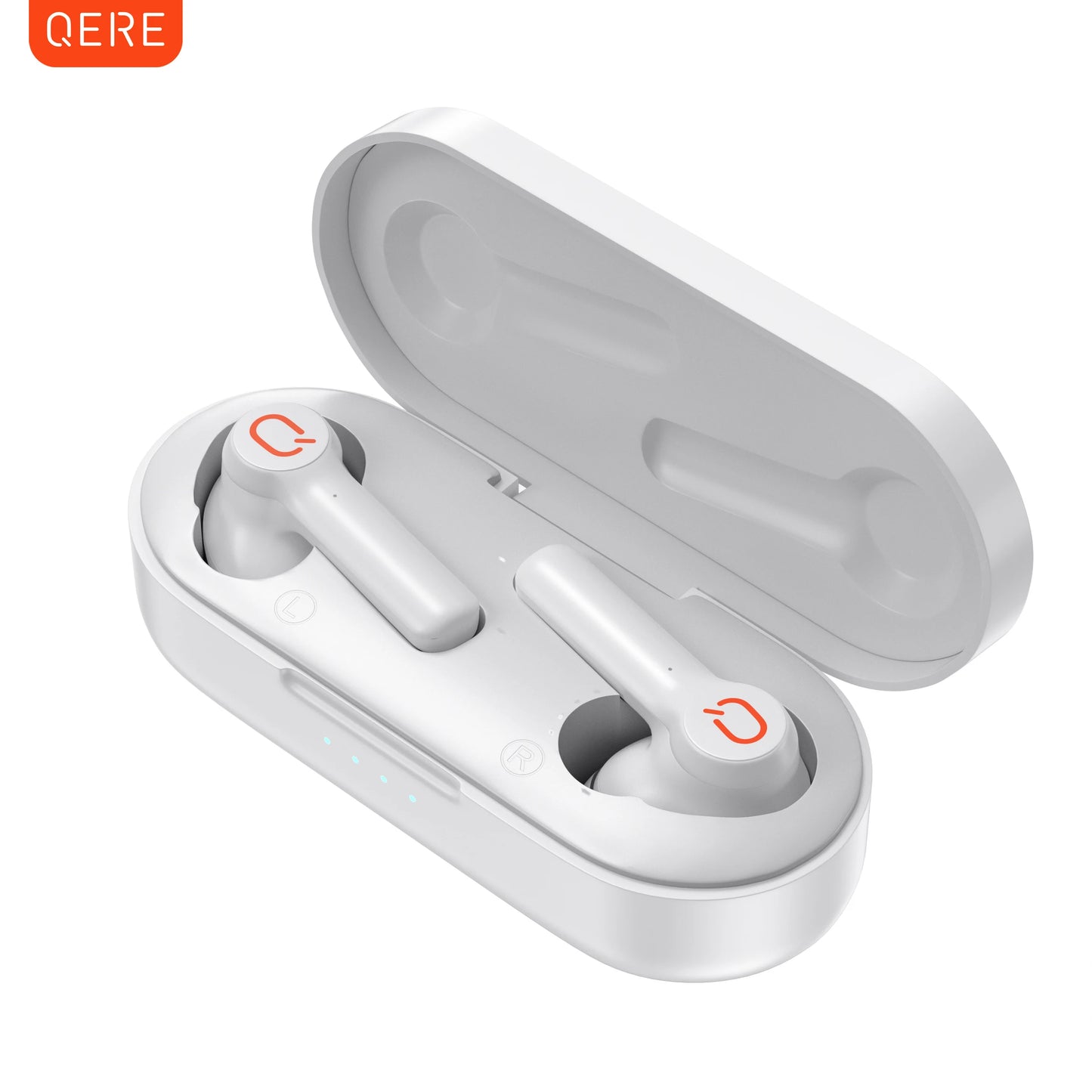 QERE E20 Wireless Headphones TWS Bluetooth 5.3 HD Microphone HiFi Earphones 13mm Driver 68ms Low Latency 4 Mics ENC Call - The Best Assortments 25