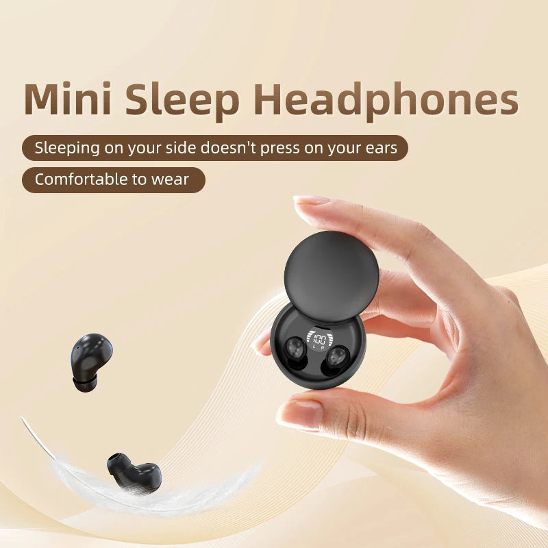 SK26 Bluetooth 5.4 Wireless Earphones Small Sleep Earbuds - The Best Assortments 25