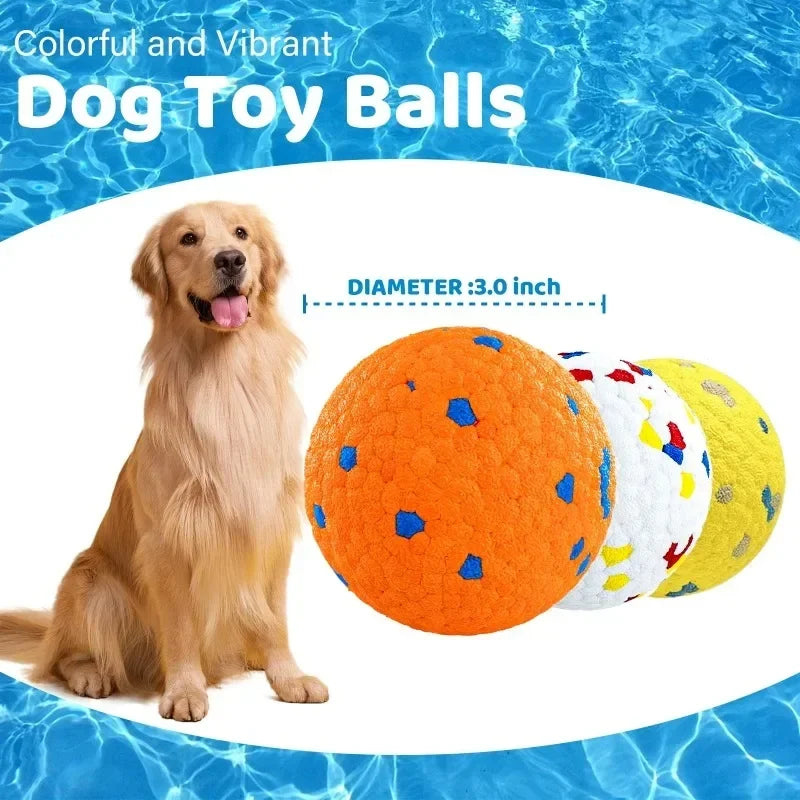 Vibrant Dog Toy Balls 2 Pack Bouncy Tennis Balls Durable for Aggressive Chewers Fetch Game Balls for Medium to Large Dogs - The Best Assortments 25