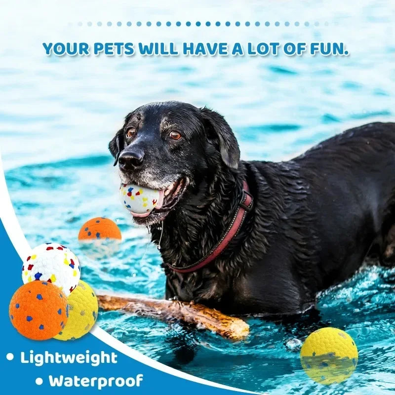 Vibrant Dog Toy Balls 2 Pack Bouncy Tennis Balls Durable for Aggressive Chewers Fetch Game Balls for Medium to Large Dogs - The Best Assortments 25