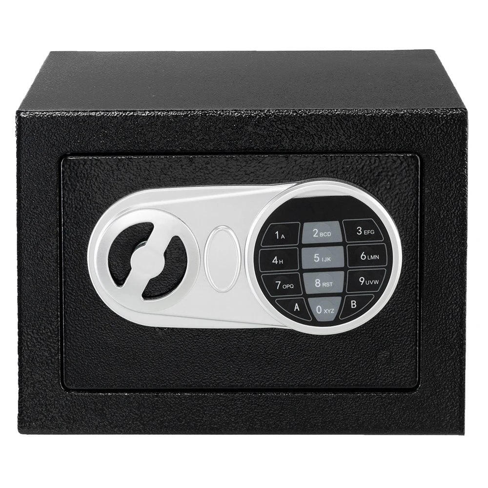 17E Home Use Upgraded Electronic Password Steel Plate Safe Box Black - The Best Assortments 25