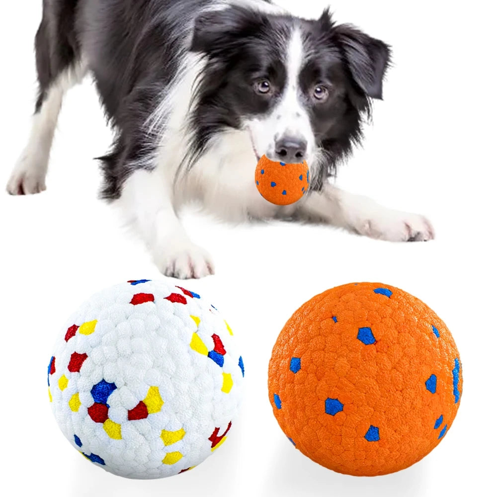 Vibrant Dog Toy Balls 2 Pack Bouncy Tennis Balls Durable for Aggressive Chewers Fetch Game Balls for Medium to Large Dogs - The Best Assortments 25