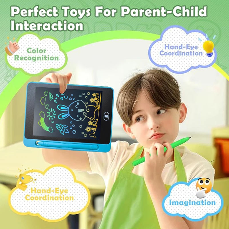 12 Pack LCD Writing Tablet for Kids 6.5 Inch Colorful Doodle Board Educational Drawing Tablet Toys for Children - The Best Assortments 25