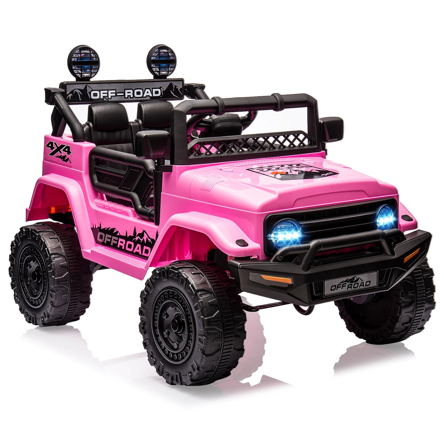 12V Kids Ride On Truck With Remote And Bluetooth LED Lights - The Best Assortments 25