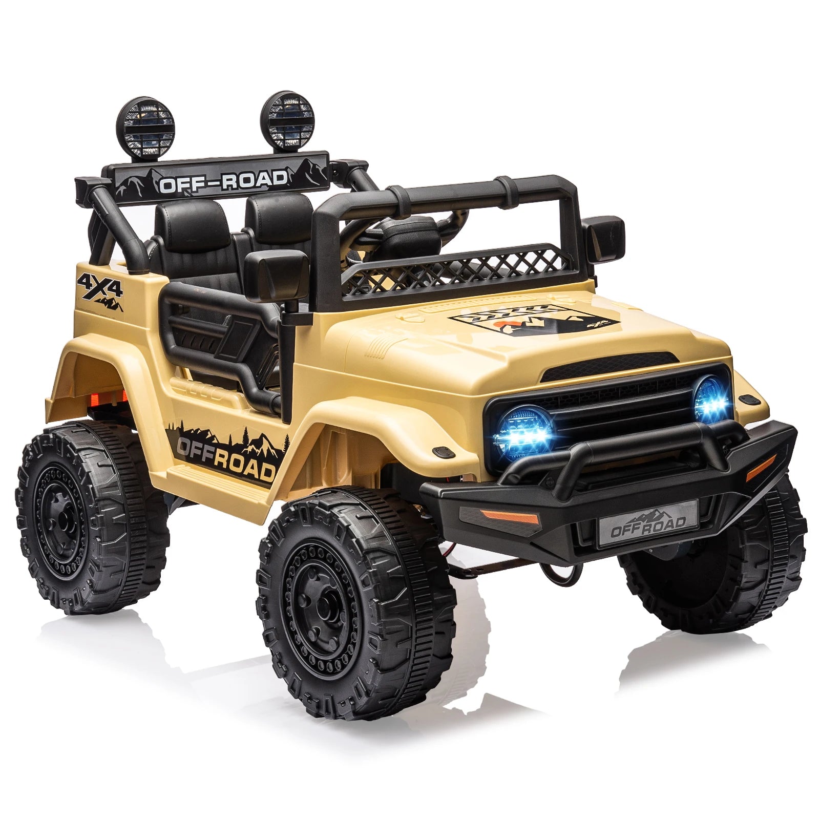 12V Kids Ride On Truck With Remote And Bluetooth LED Lights - The Best Assortments 25