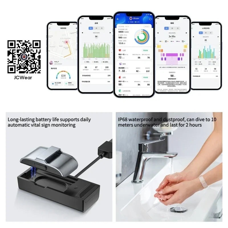 2208A Smart Bracelet Heart Rate Blood Pressure Monitor Pedometer Fitness Tracker for Men and Women - The Best Assortments 25