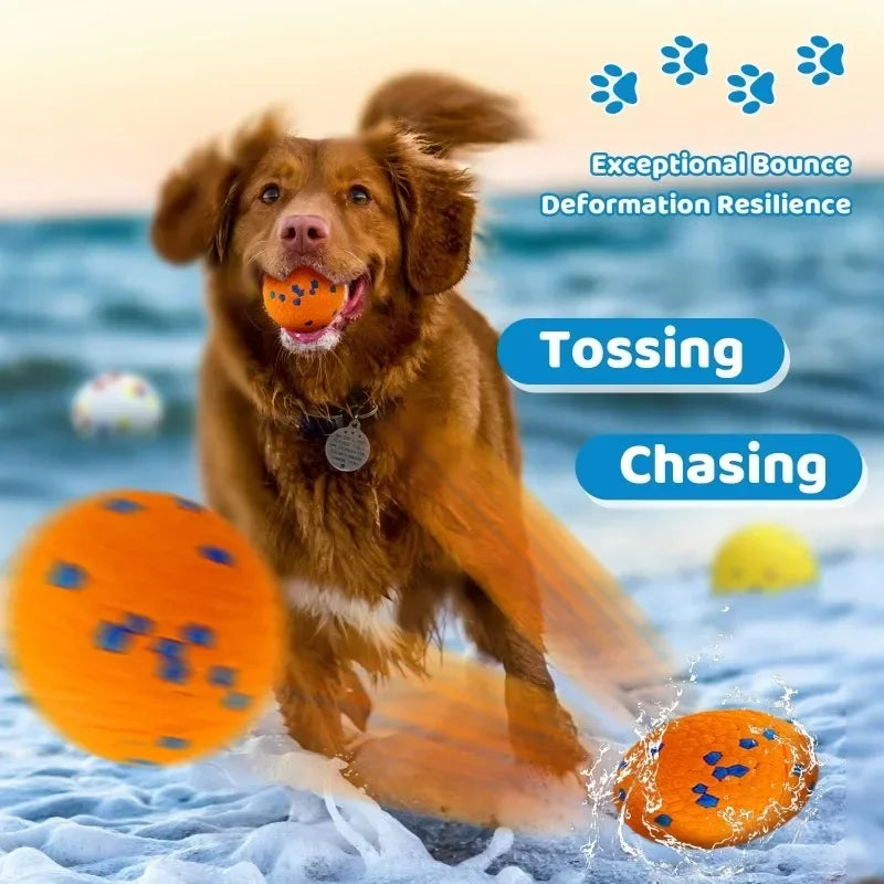 Vibrant Dog Toy Balls 2 Pack Bouncy Tennis Balls Durable for Aggressive Chewers Fetch Game Balls for Medium to Large Dogs - The Best Assortments 25