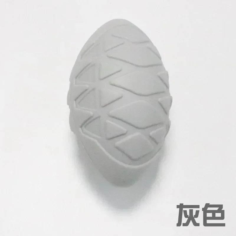 Pet Dog Ball Toy Natural Non Toxic Rubber Football Style Chew Toy for Small Medium Large Dogs - The Best Assortments 25