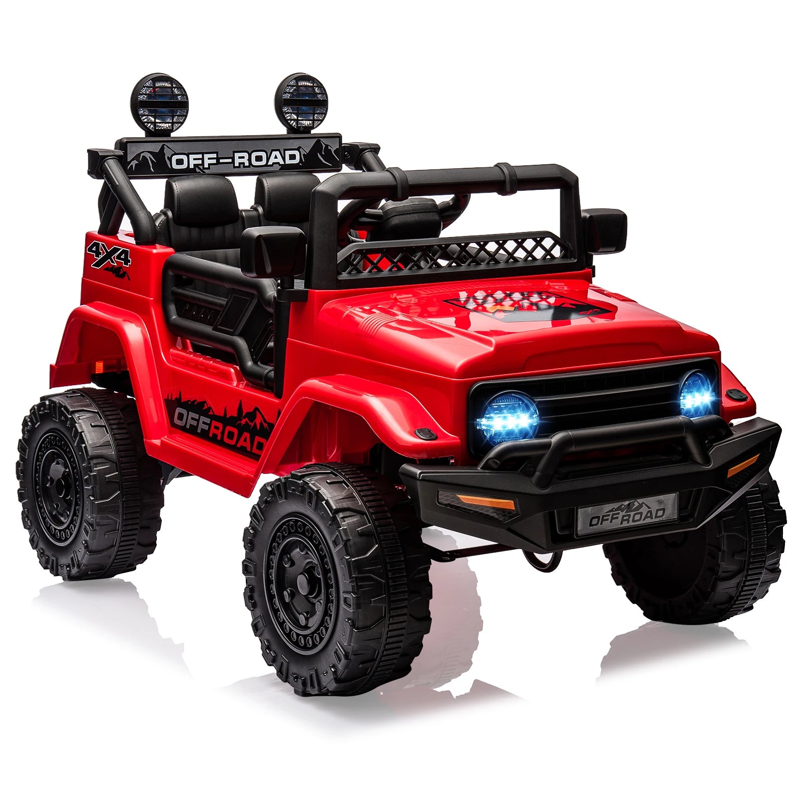 12V Kids Ride On Truck With Remote And Bluetooth LED Lights - The Best Assortments 25